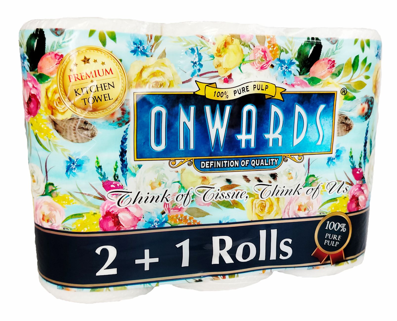 Onwards - Kitchen Towel 2+1 Rolls